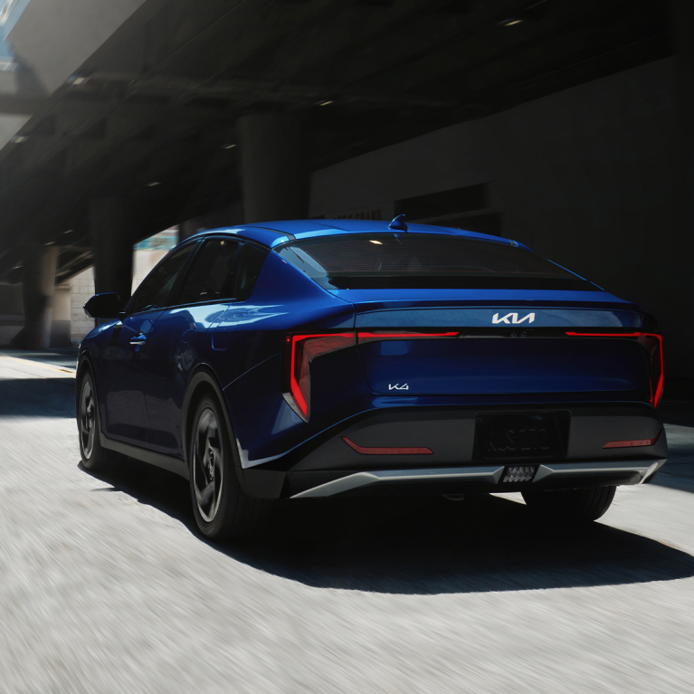 LED taillights shown on the EX trim in Deep Sea Blue.