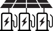 Public charging bay icon
