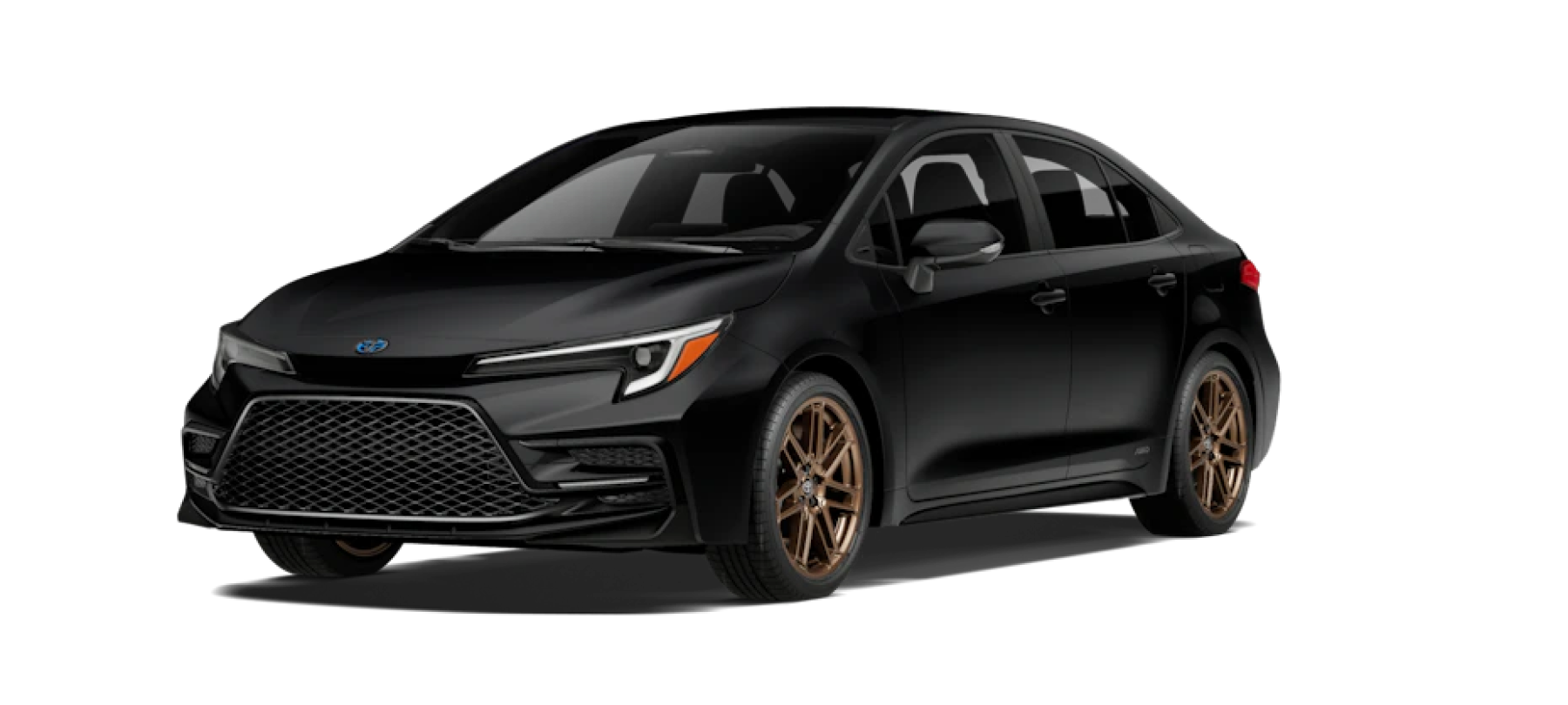 OEM Toyota Corolla Black All-Weather Floor Mats - Fits 2020-2024 - PT908-02201-01